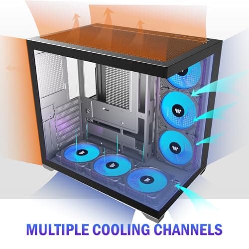 AMANSON H9 Mid-Tower Gaming PC Case Review UK (2026). Build
