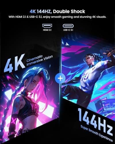 UPERFECT Portable Monitor 4K 144Hz Review UK (2026) - Specs, Image Quality & Value