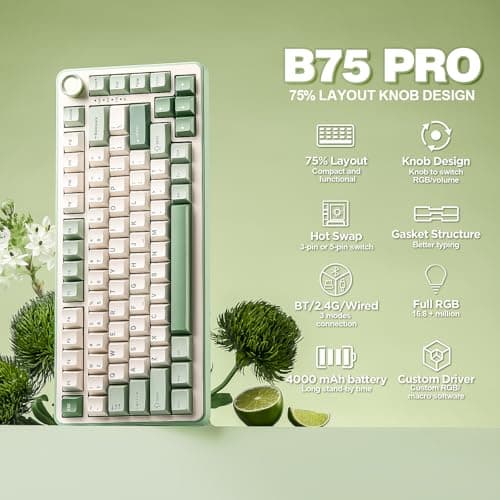 YUNZII B75 PRO Wireless Mechanical Keyboard Review UK (2026) - The Honest Verdict