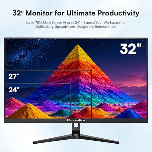 CronusPro 32 Inch 4K UHD Monitor Review UK (2026) - Specs, Image Quality & Value