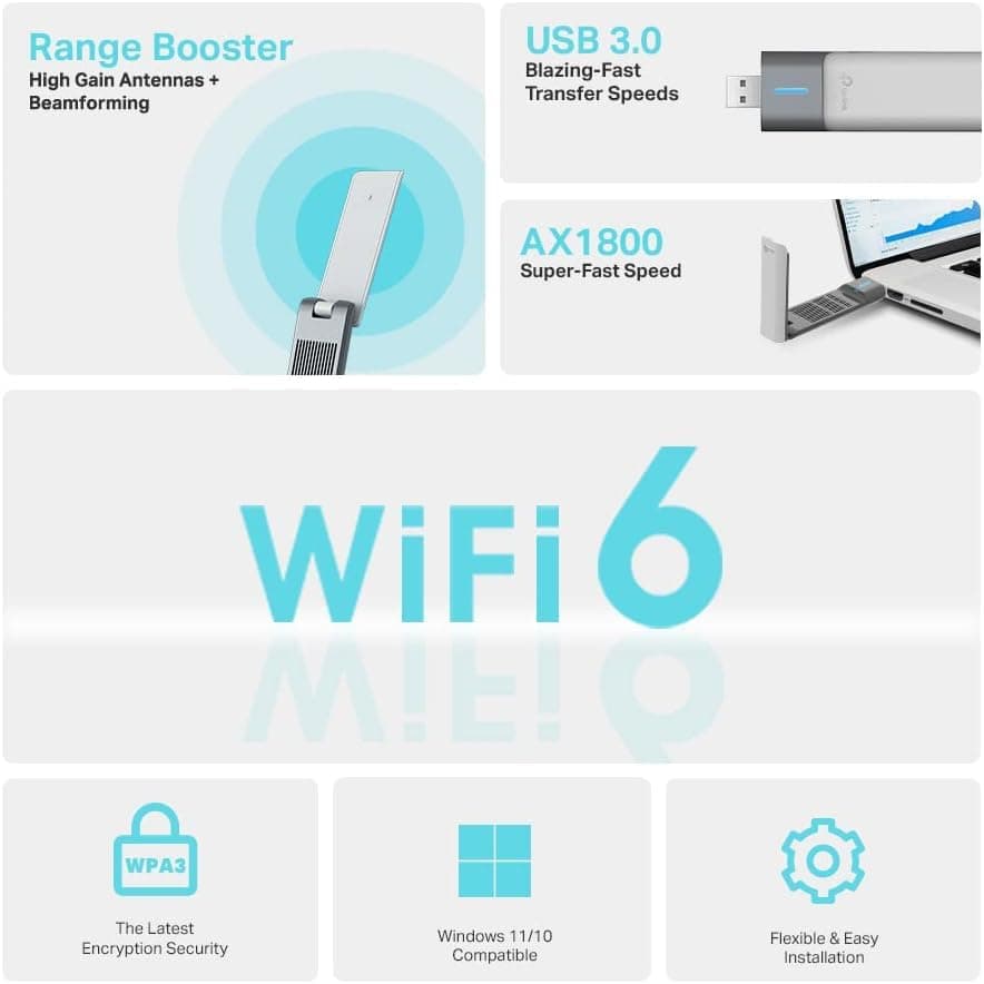 TP-Link Archer TX20UH AX1800 WiFi Dongle Review UK 2026