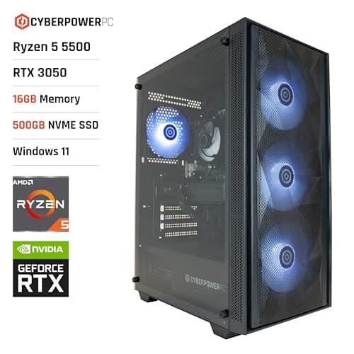 CyberPowerPC Wyvern Gaming PC Review: Ryzen 5 5500 & RTX 3050 Tested