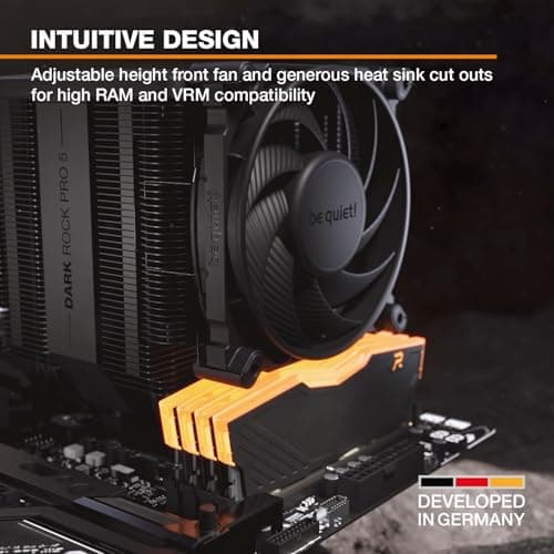 be quiet! Dark Rock Pro 5 Air CPU Cooler Review UK (2026) - BK036