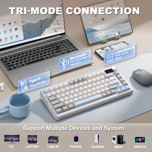 YUNZII B75 PRO MAX Review: Wireless 75% QMK Keyboard