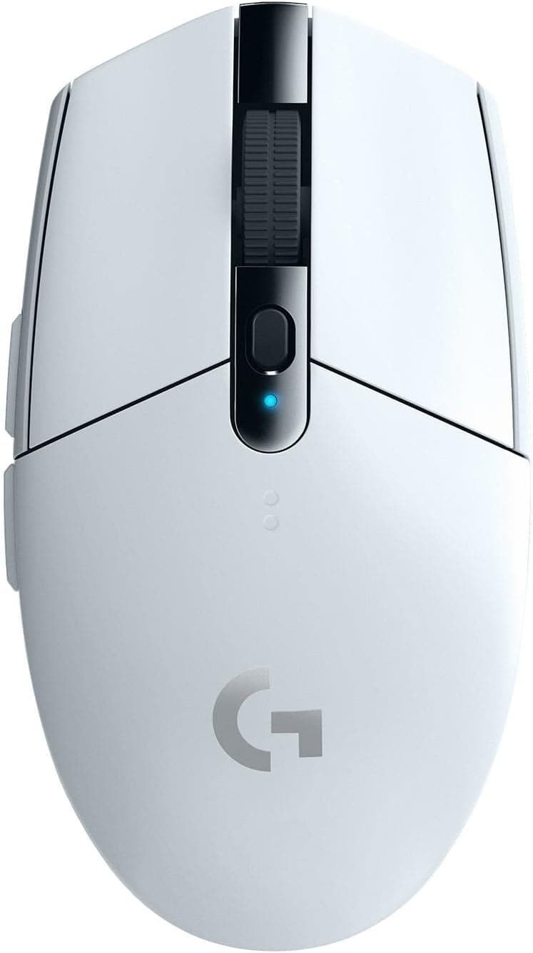 Logitech G305 LIGHTSPEED Wireless Gaming Mouse, HERO 12K Sensor, 12,000 DPI, Lightweight, 6 Programmable Buttons, 250h Battery Life, On-Board Memory, PC/Mac - Black