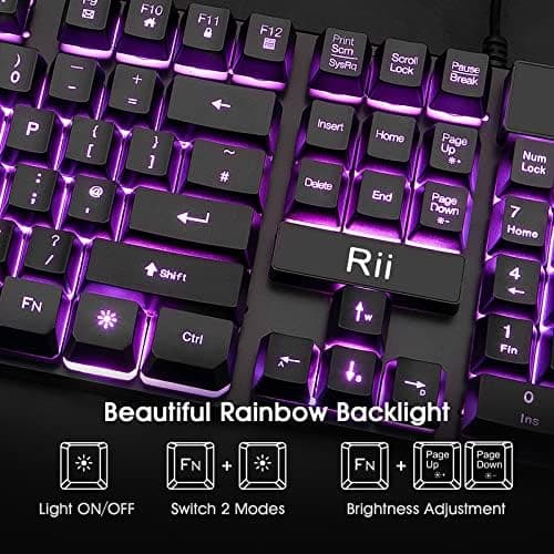 Rii RK108 Gaming Keyboard and Mouse Set Review UK 2026