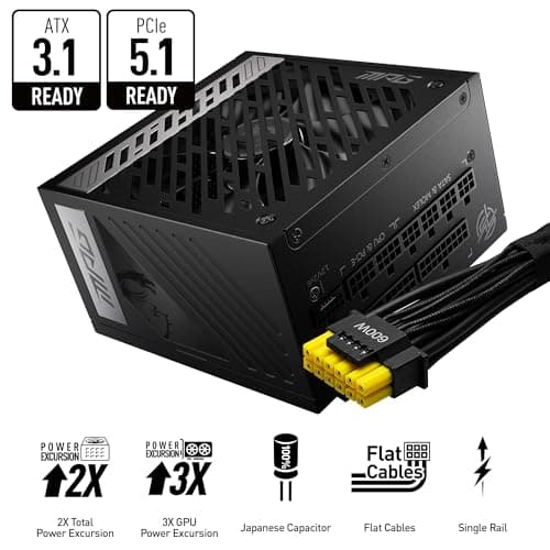 MSI MPG A1000G PCIE5 PSU Review