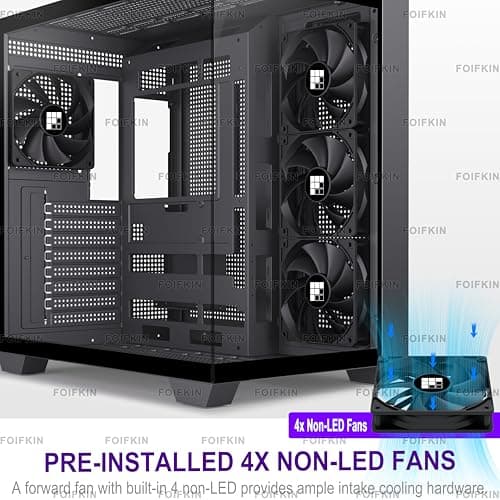 FOIFKIN F300 Mid-Tower ATX PC Case Budget UK Review (2026) - Build