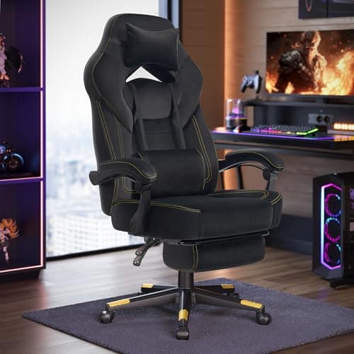 SONGMICS Gaming Chair, Office Computer Chair, Ergonomic D...