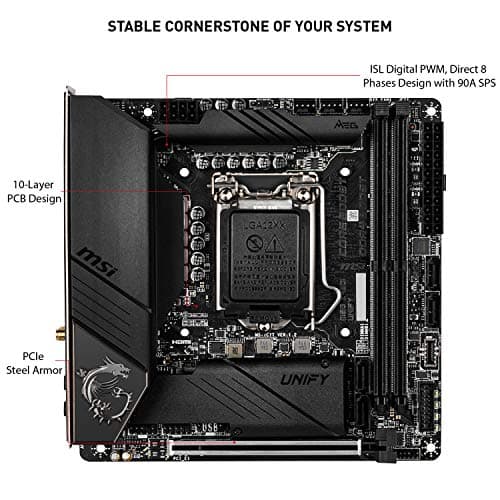 MSI MEG Z490I UNIFY Review: Premium Mini-ITX Z490 With Thunderbolt 3