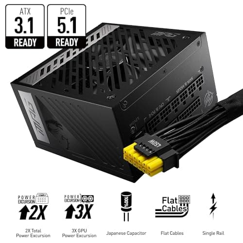 MSI MAG A750GL PCIE5 Power Supply Review UK 2026