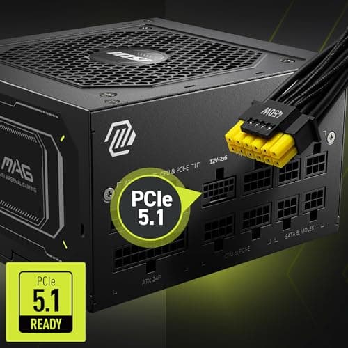 MSI MAG A750GL PCIE5 Power Supply Review UK 2026
