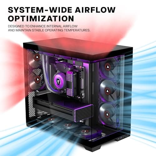 PCZZOI K4 ATX Mid Tower Gaming PC Case Review UK (2026), Build