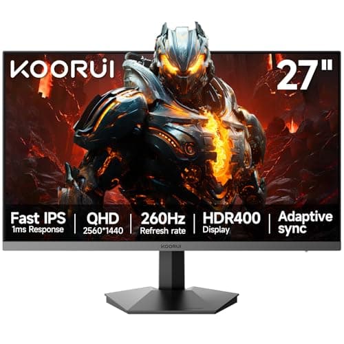 KOORUI 27-inch 1440p 260Hz Gaming Monitor Review UK 2026 - Specs, Image Quality & Value