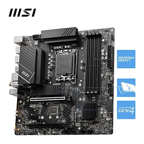 MSI PRO B760M-A WIFI DDR4 Motherboard Review UK 2026