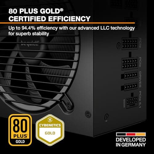 be quiet! Pure Power 13 M 1000W PSU Review: Gold Efficiency, ATX 3.1 Ready