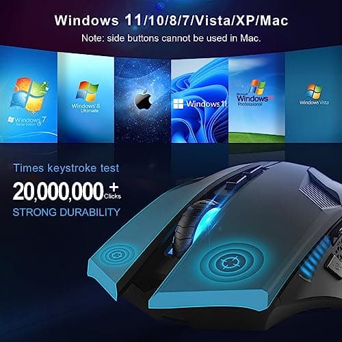 TECKNET Wireless Gaming Mouse 2.4G Optical Review UK 2026