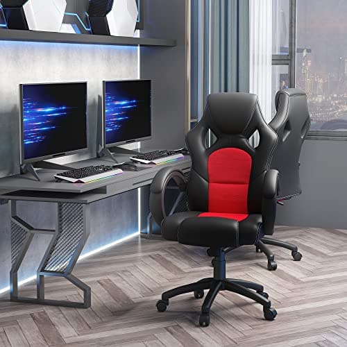 Vinsetto Gaming Chair Faux Leather Swivel Review UK 2026