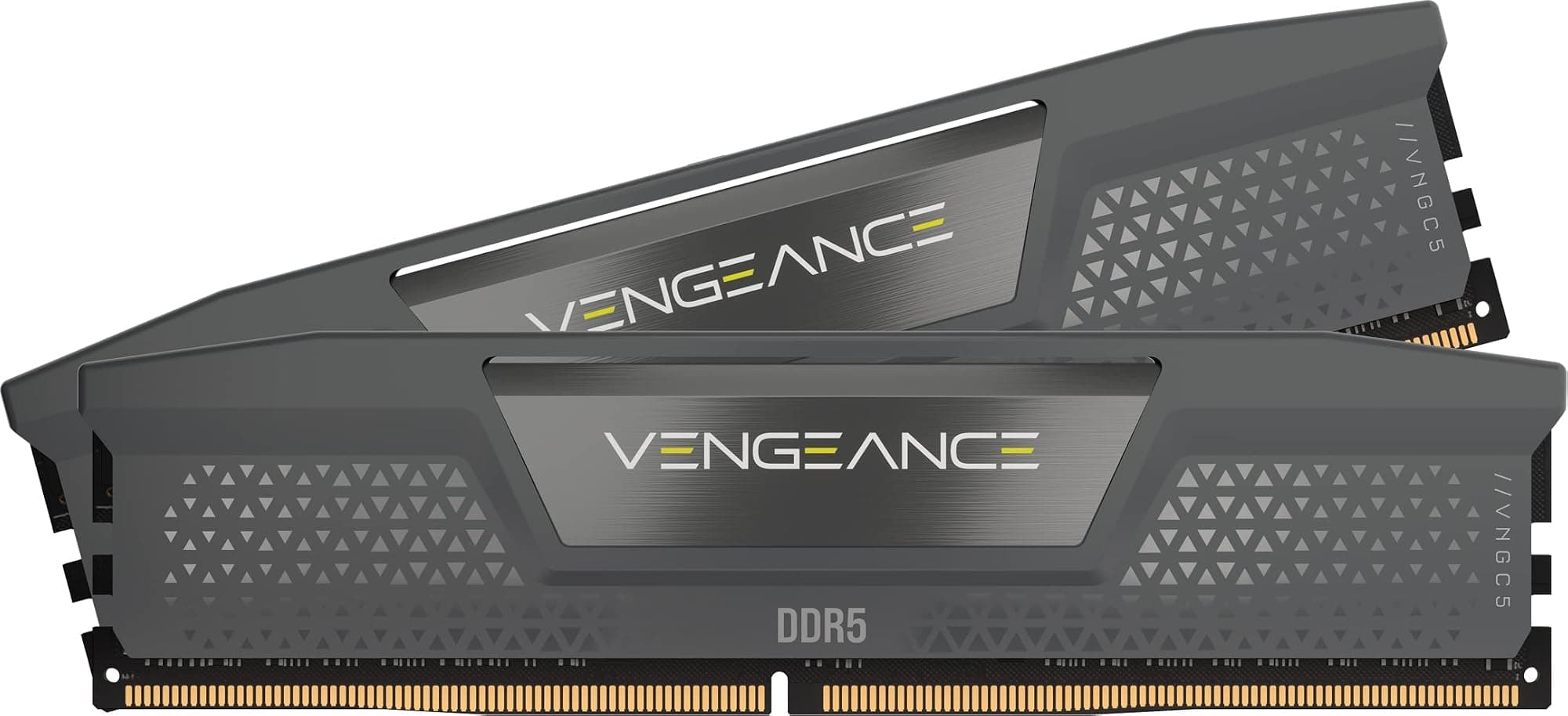 CORSAIR VENGEANCE DDR5 32GB (2x16GB) DDR5 6000MHz CL30 AMD EXPO Intel XMP iCUE Compatible Computer Memory – Grey (CMK32GX5M2B6000Z30)