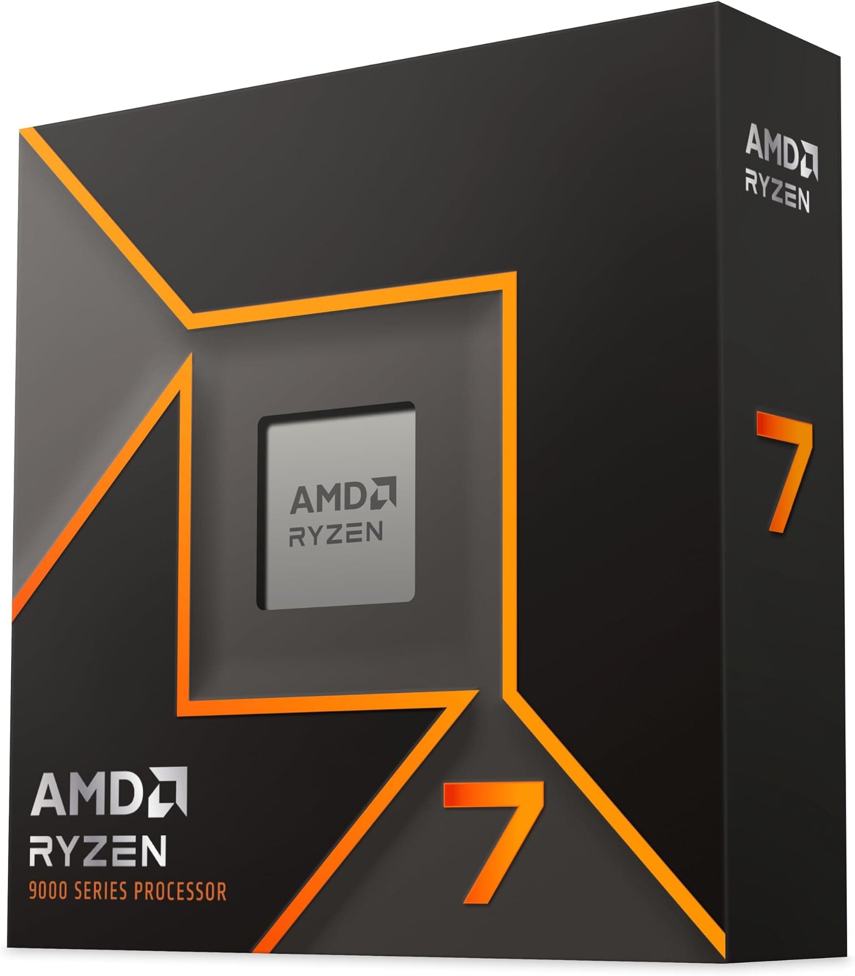 AMD Ryzen 7 9700X Processor (8 Cores/16 Threads) 65W DTP, AM5 socket, 40MB Cache, Up to 5.5 GHz max boost frequency, no cooler
