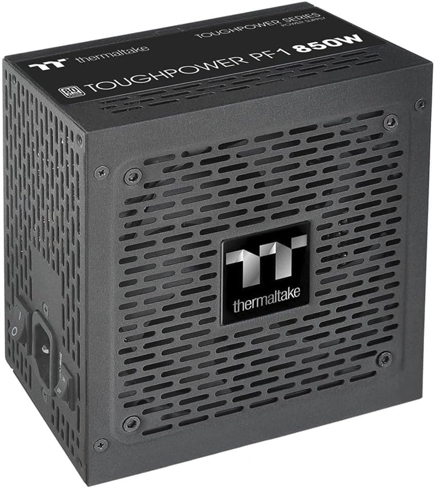 Thermaltake Toughpower PF1 850W | PC ATX Power Supply | 80-Plus Platinum | Fully Modular | Quiet 140 Fan | EU Certified | Black