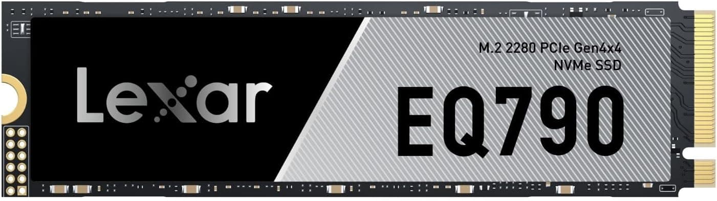 Lexar EQ790 2TB SSD, M.2 2280 PCIe Gen4 NVMe SSD