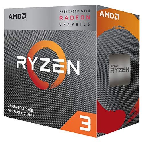 AMD Ryzensets 3 3200G processor (Radeon Vega 8 integrated: image 1 of 4