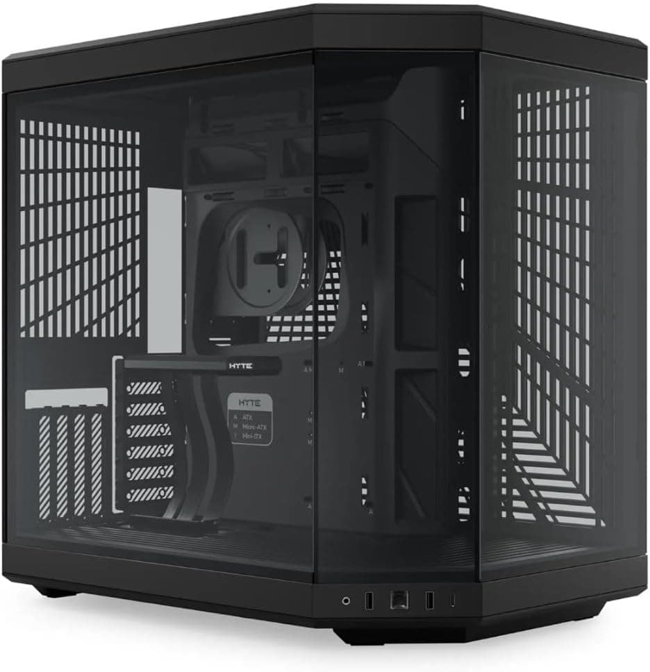 HYTE Y70 Black Mid-Tower Tempered Glass PC Gaming Case