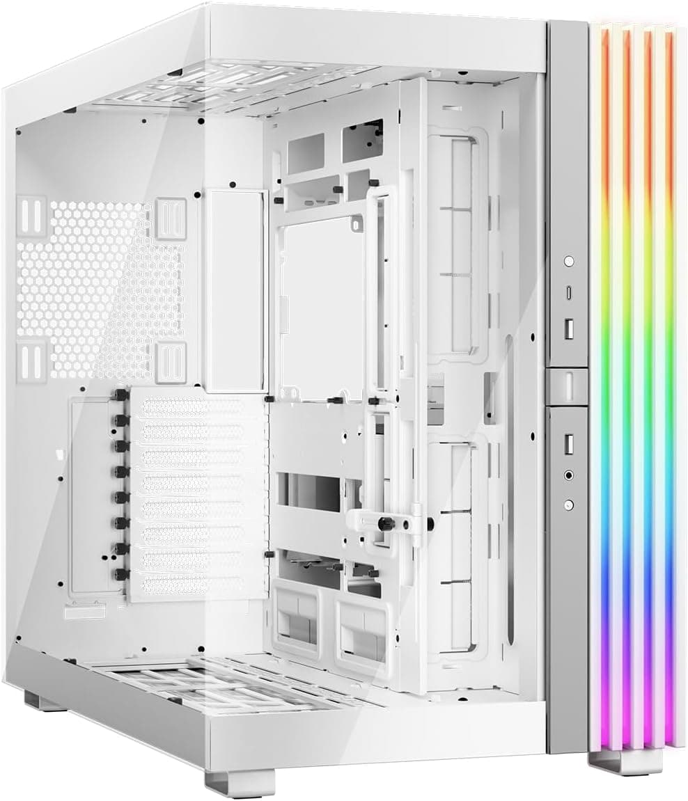 be quiet! Light Base 900 DX White PC Case, Fully Windowed Front and Side