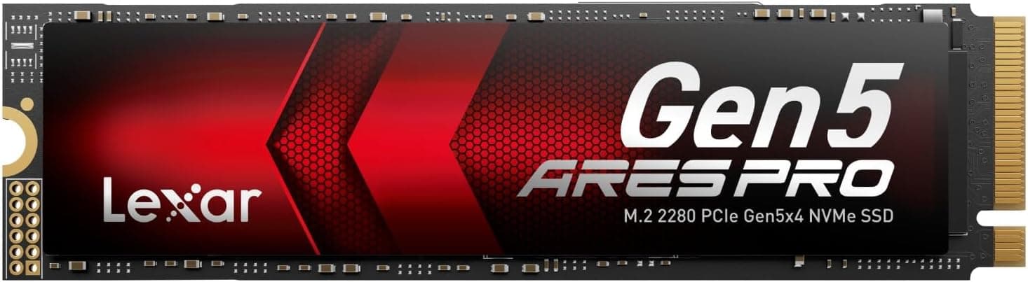 Lexar ARES PRO 2TB SSD, M.2 2280 PCIe Gen5 NVMe SSD