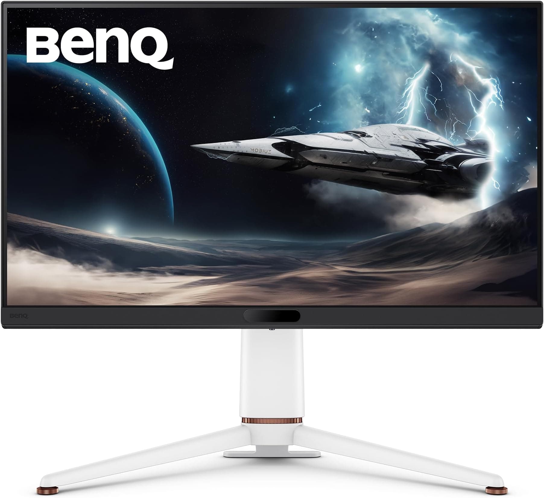 BenQ MOBIUZ EX271Q 27" 2K QHD Gaming Monitor, 180Hz 1ms, 95% DCI-P3, USB-C 65W, HDR400, Game Art Colour, AI Contrast for Dark Scenes, Pixsoul Engine, KVM, FreeSync, DP 1.4, Remote Control