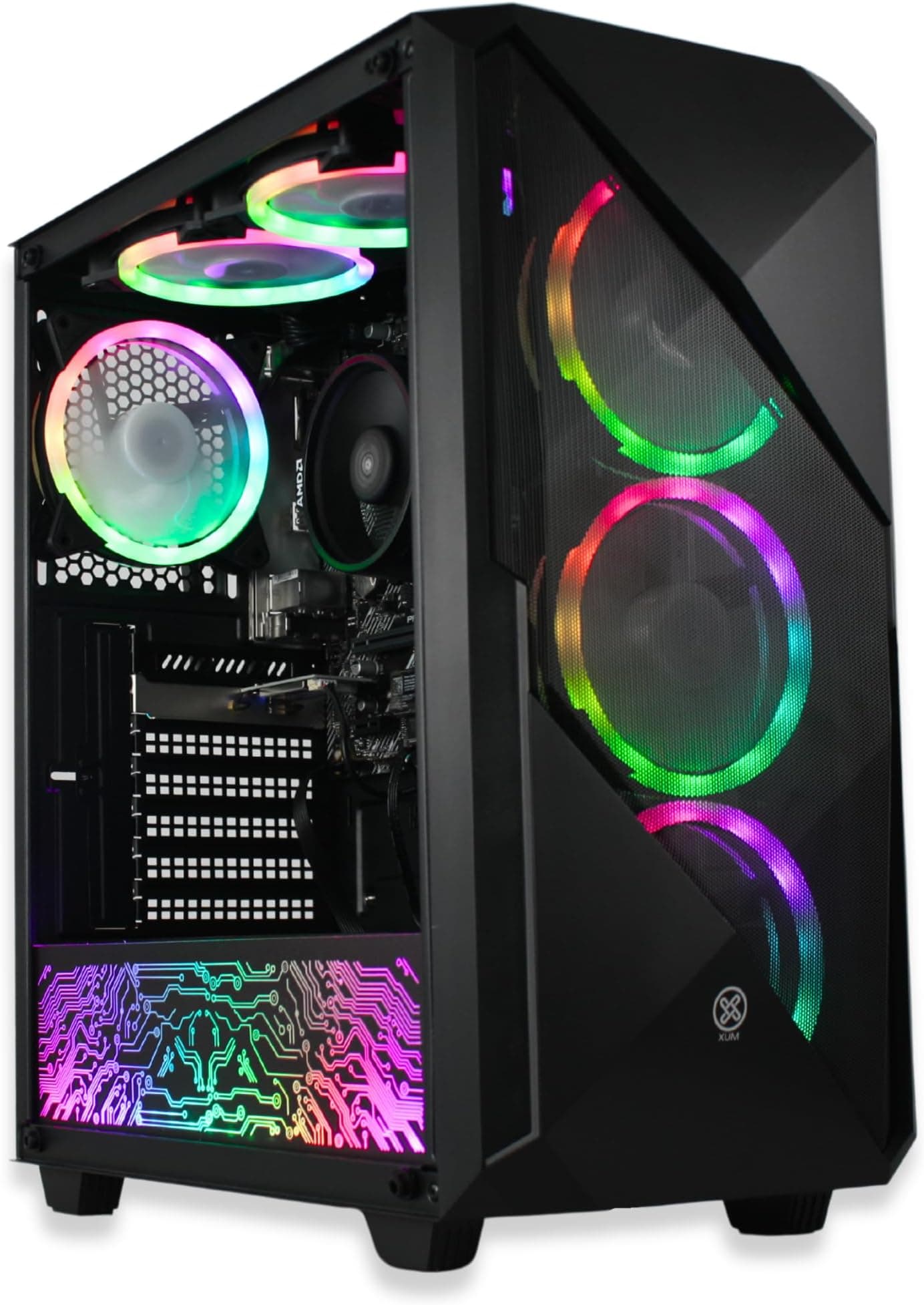XUM Legend Gaming PC Ryzen 5 5500GT 16GB RAM 256GB SSD 1TB HDD Windows 11