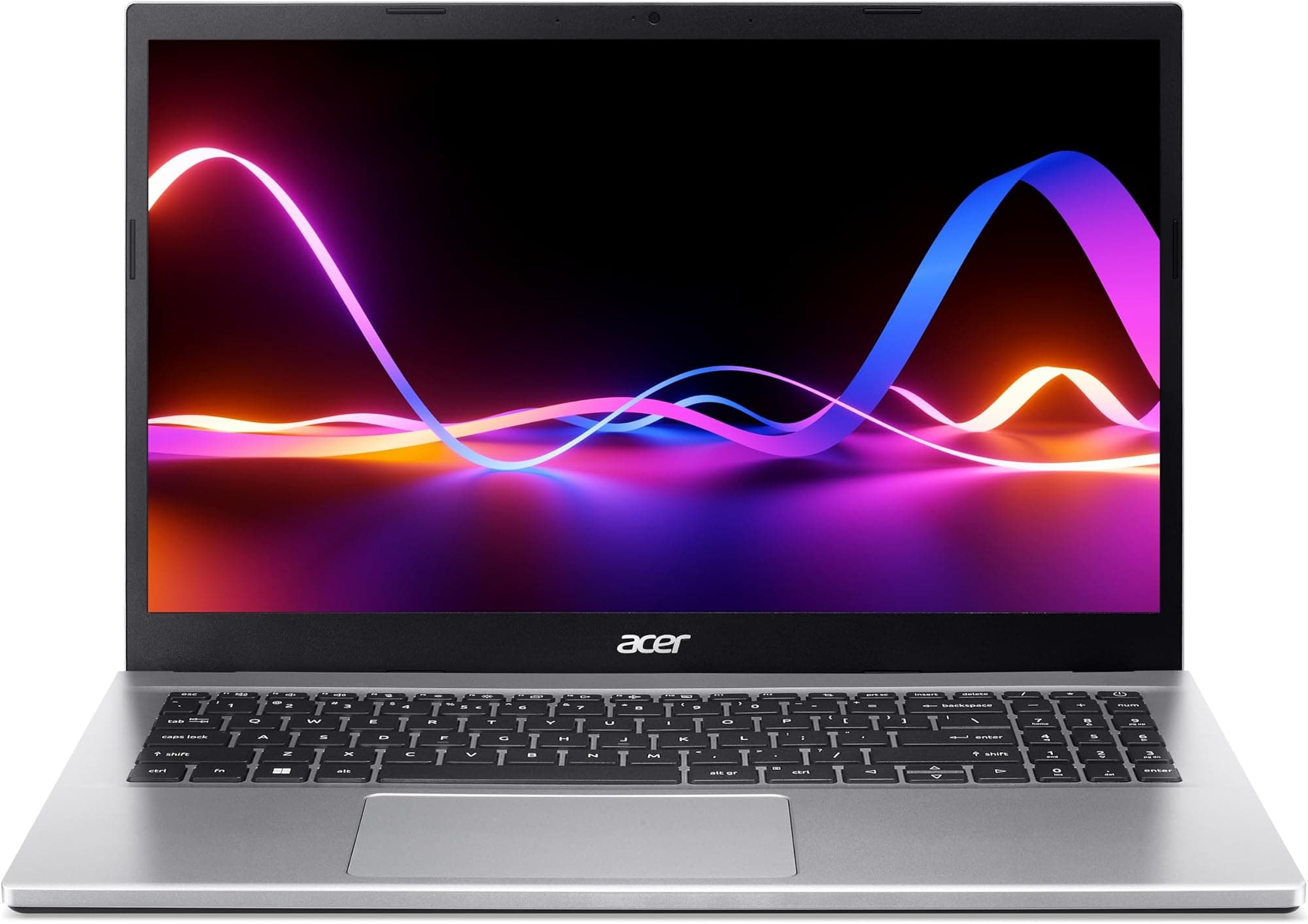 acer Aspire 3 A315-44P Laptop - AMD Ryzen 5 5500U, 16GB, 512GB SSD, Integrated Graphics, 15.6-inch FHD, Windows 11, Silver