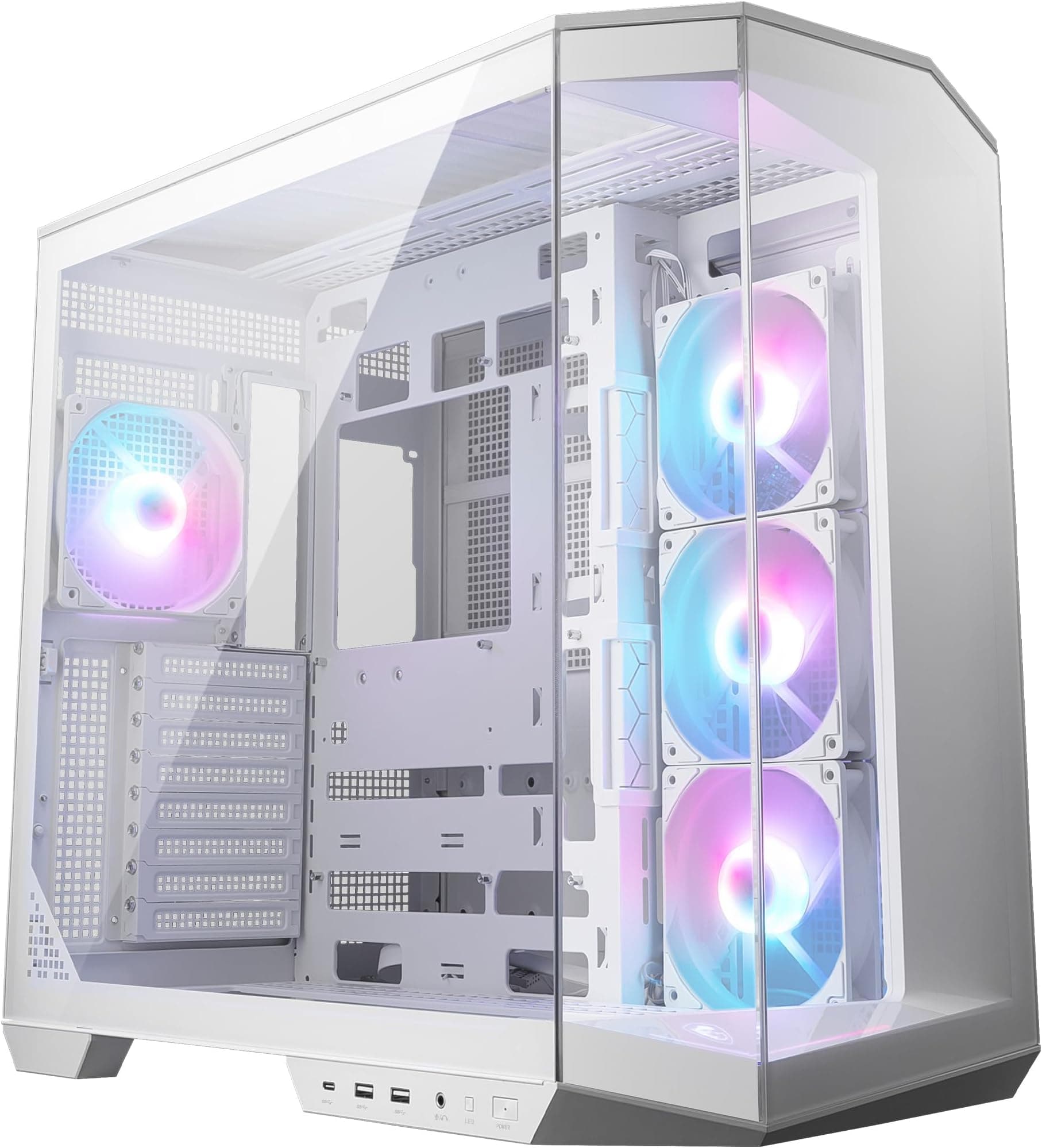 MSI MAG PANO 100R PZ White PC Case Review: Premium Gaming Chassis
