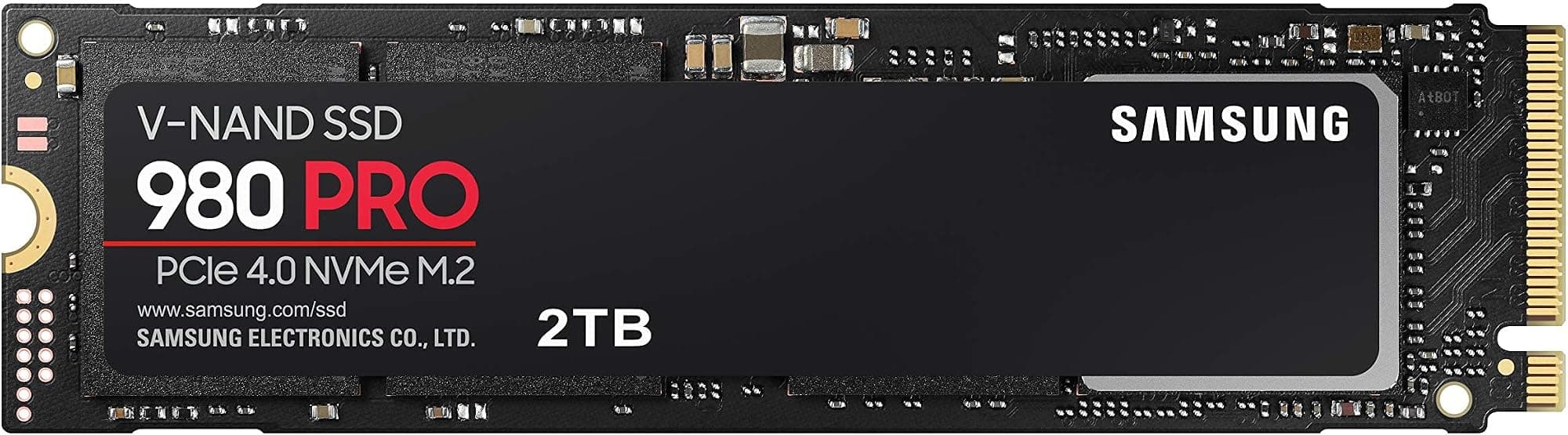 Samsung 980 PRO PCIe 4.0 NVMe SSD 2TB, Solid State Hard Drive