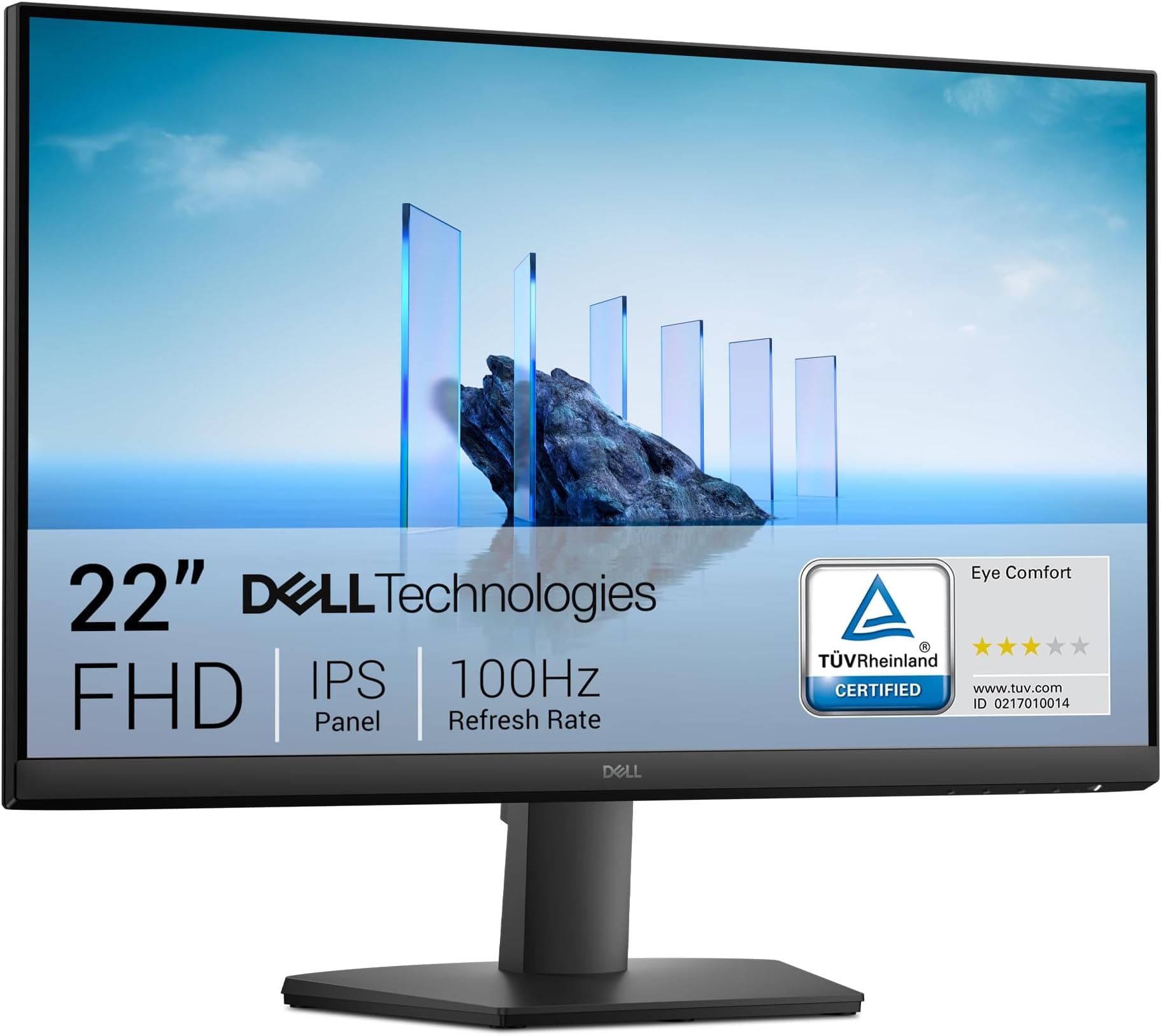 Dell 22 Monitor - SE2225HM, Full HD (1920x1080), 100Hz, VA, 5ms