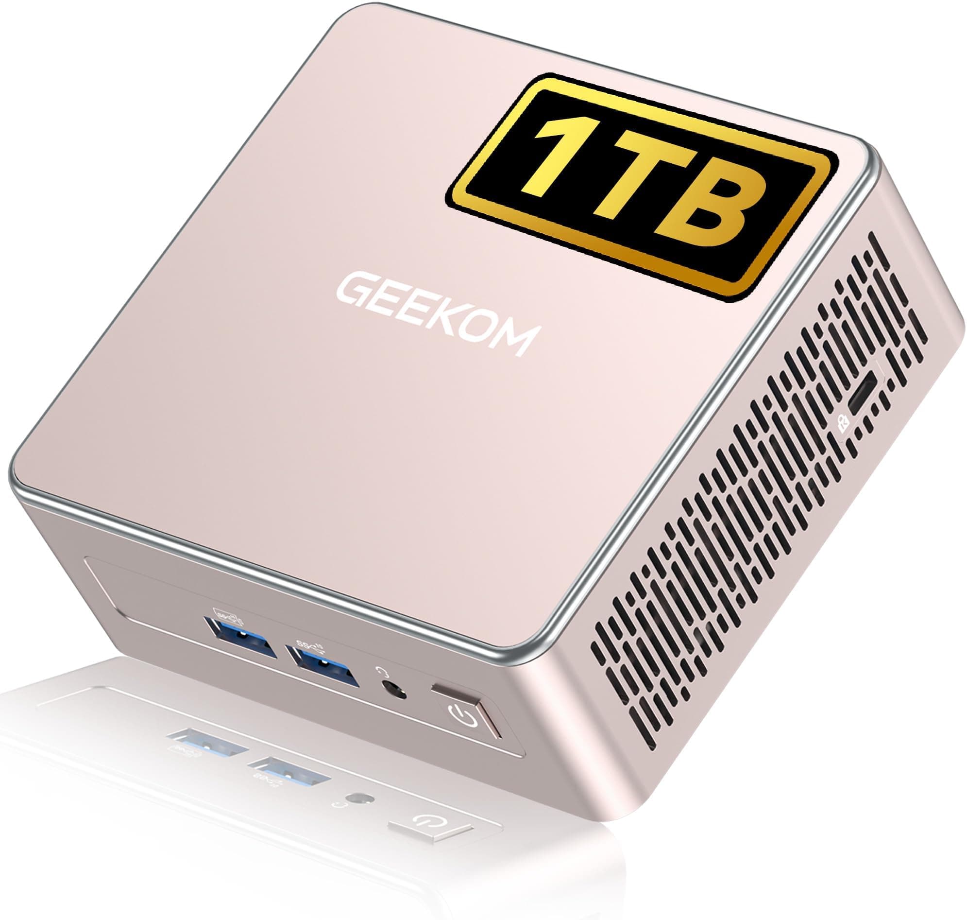 GEEKOM A5 Mini PC (Ryzen 7 5825U, 16GB, 512GB SSD)