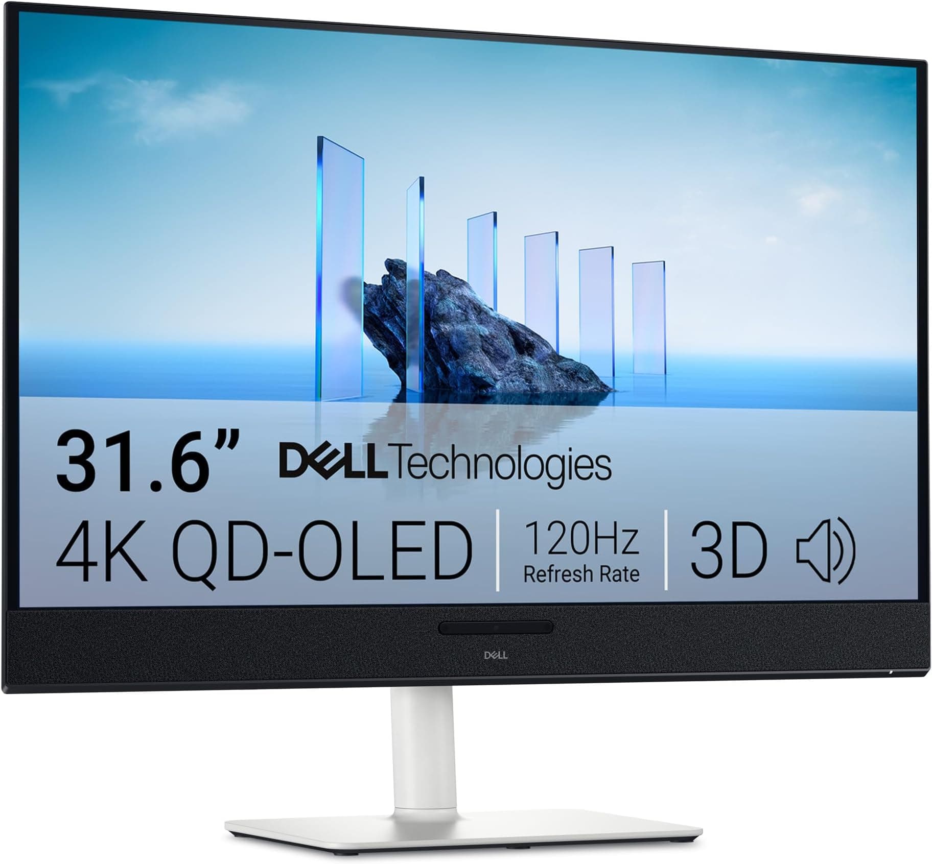 Dell 32 Plus Monitor - S3225QC, 4K UHD (3840x2160), 120Hz, QD OLED, 0.03ms