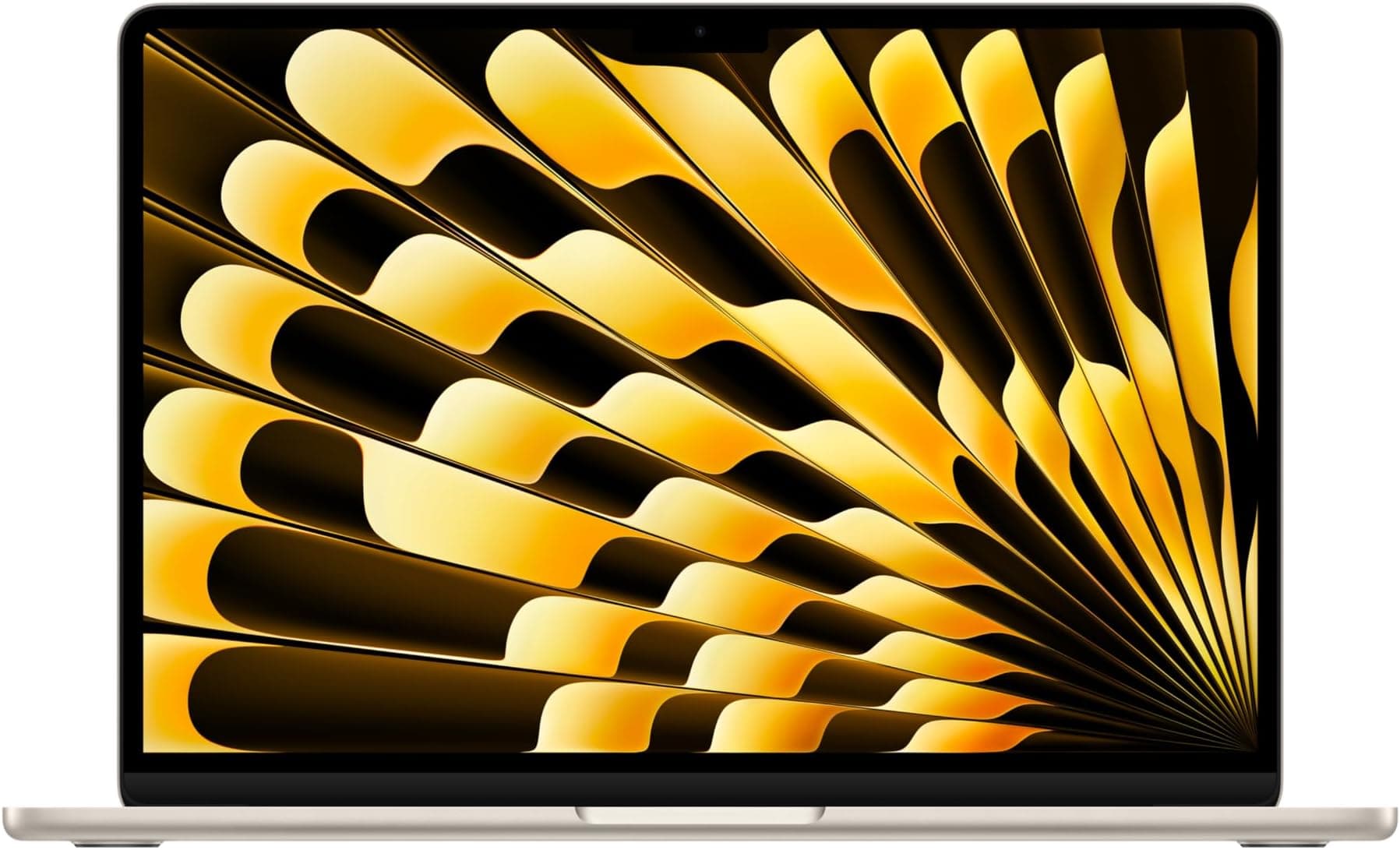 Apple 2025 MacBook Air 13-inch Laptop with M4 chip: Built for Apple Intelligence, 13.6-inch Liquid Retina Display, 16GB Unified Memory, 512GB SSD Storage, 12MP Center Stage Camera, Touch ID; Starlight