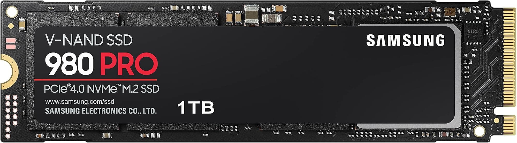 Samsung 980 PRO (MZ-V8P1T0BW) | NVMe M.2 Internal Solid State Drive, PCIe 4.0, 1 TB, Intelligent Thermal Control