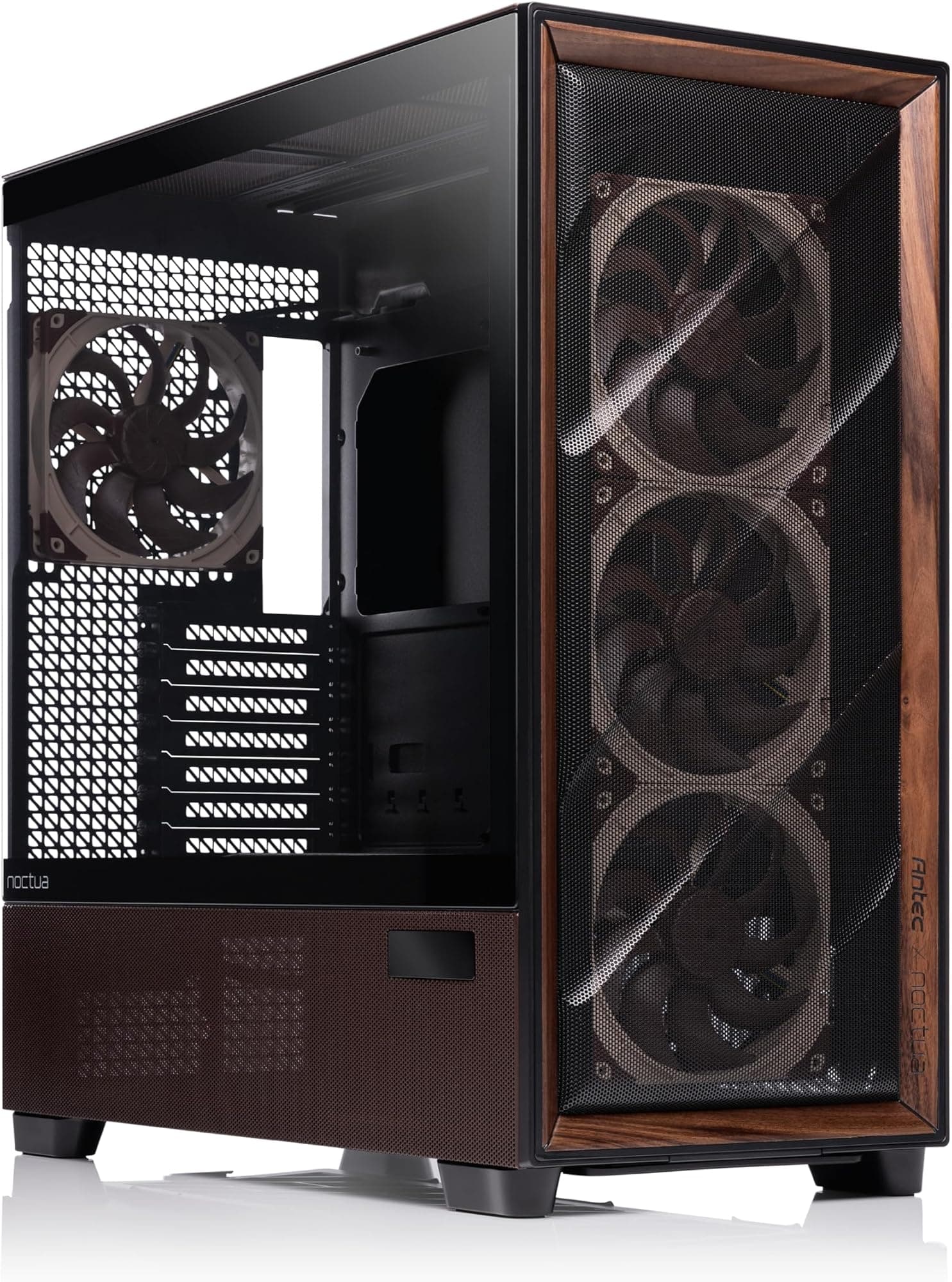 Antec Flux Pro Noctua Edition, Ultra-Quiet High-Performance ATX PC Case