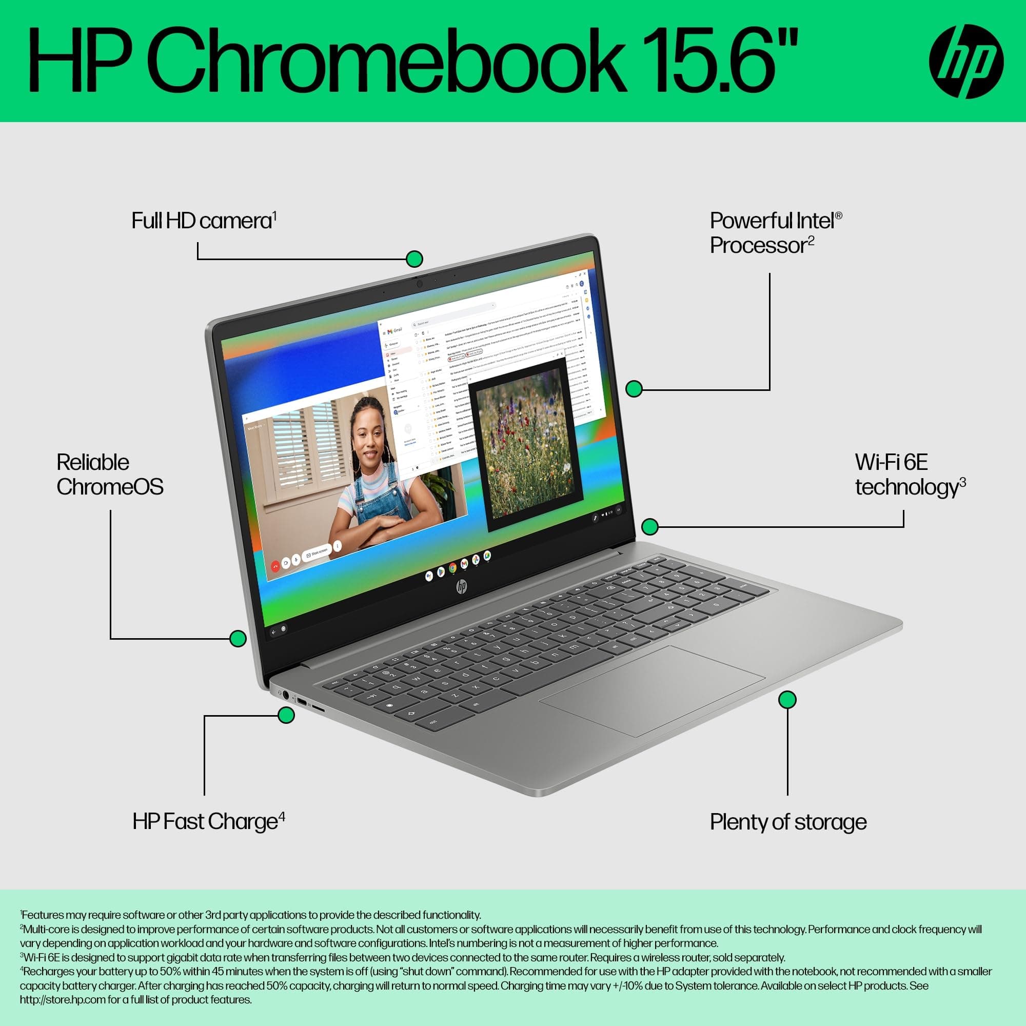 HP Chromebook 15.6 Intel N100 Review UK (15a-nb0005sa) | Honest Verdict