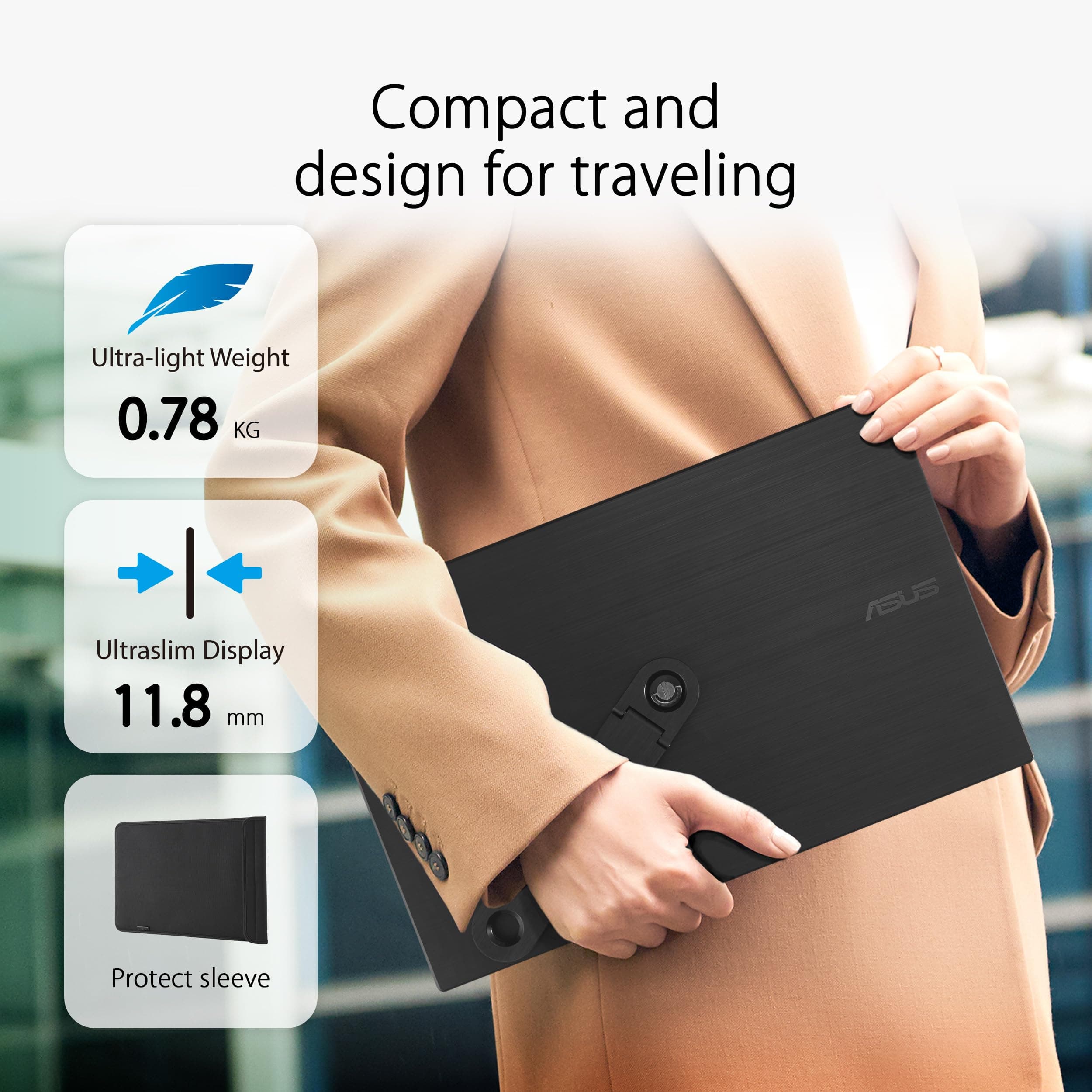 ASUS ZenScreen MB166CR Review UK (2026) - Portable Monitor for Remote Work