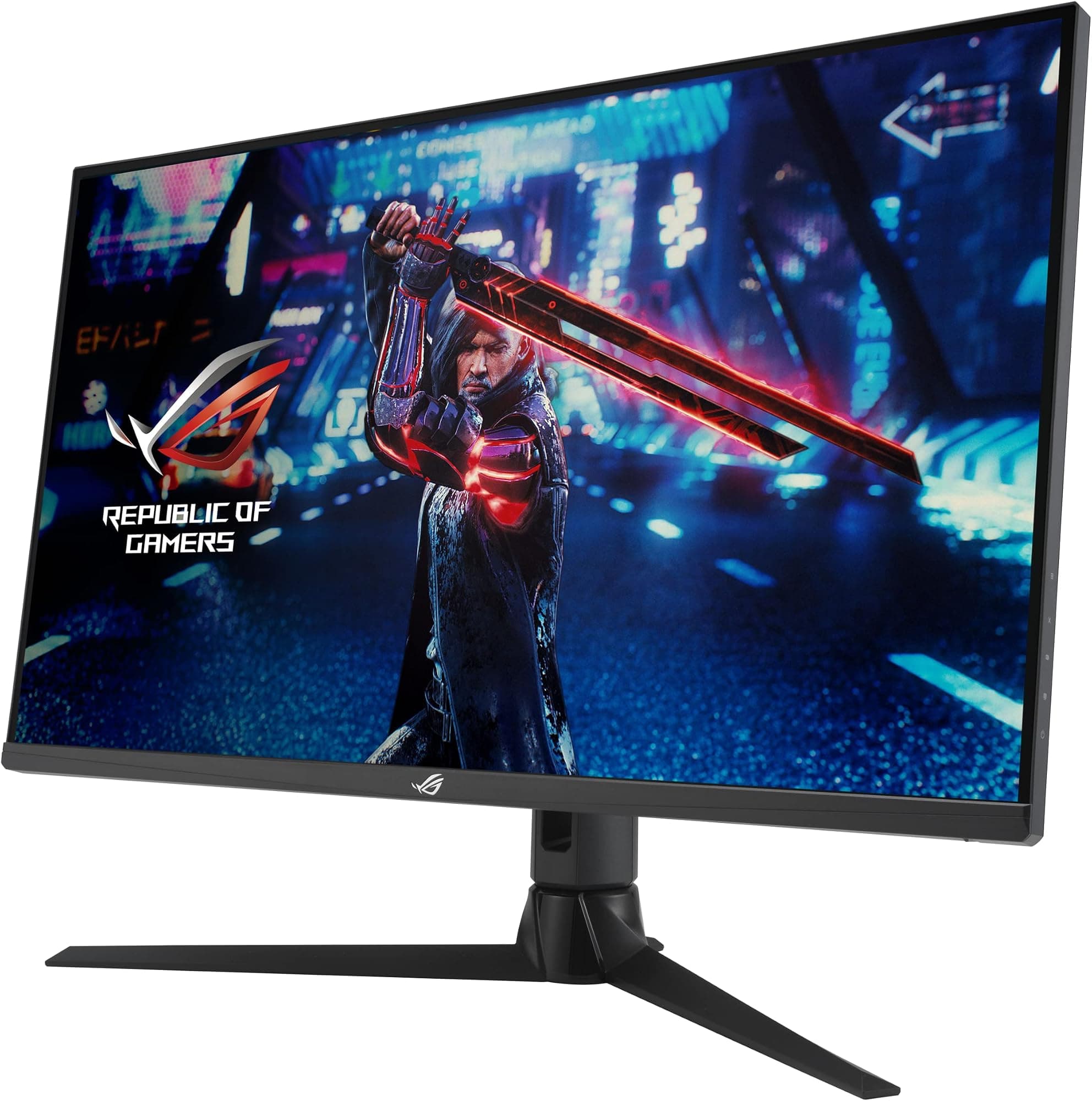 ASUS ROG Strix XG32AQ Gaming Monitor — 32”, WQHD (2560 x 1440),Fast IPS, 175 Hz (OC), 1 ms GTG, NVIDIA G-SYNC compatible, Variable Overdrive, DisplayHDR 600, BLACK