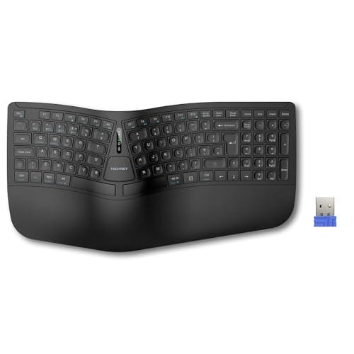 TECKNET Wireless Ergonomic Keyboard Review: Budget Split Board Worth It?