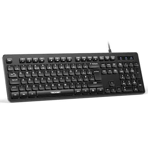 TECKNET Wired USB Keyboard Review UK (2026) - The Honest Verdict