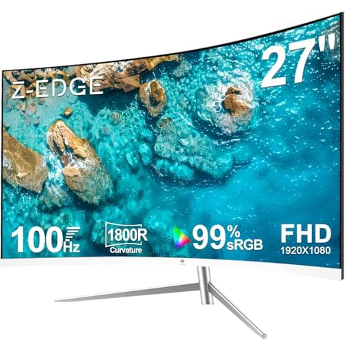 Z-Edge 27-Inch Curved VA Monitor Review (B08H8JM216) | Honest Assessment