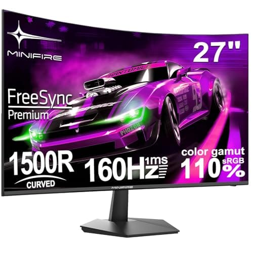 Minifire 27 Inch Curved Gaming Monitor Review UK 2026