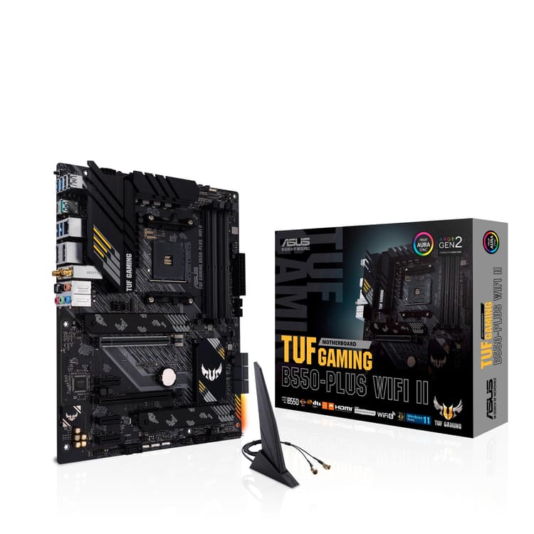 ASUS TUF Gaming B550-PLUS (WI-FI), AMD B550 (Ryzen AM4) A...