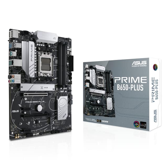ASUS Prime B650-Plus AMD AM5 ATX Motherboard (DDR5, PCIe...